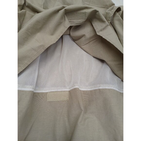 Destinations Indesigns Global Camp Stewart vented Roll Tab shirt  Khaki Sz XL - Picture 6 of 11